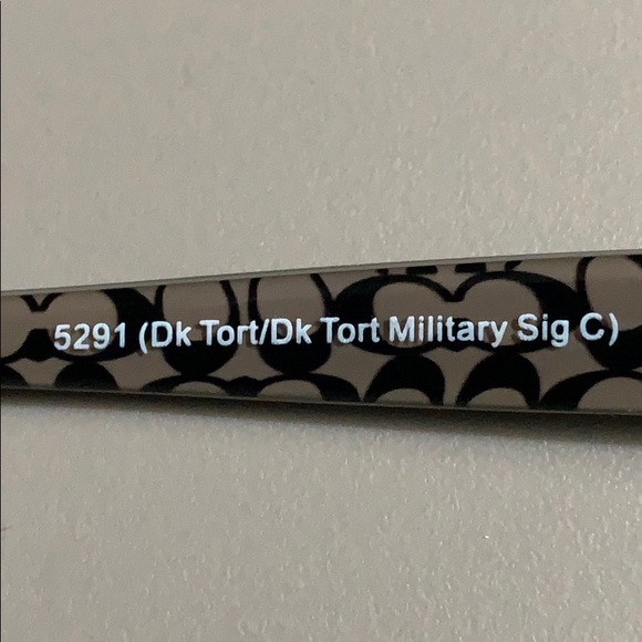 COACH WOMENS DESIGNER EYEWEAR TORTOISE NWT - Picture 6 of 6